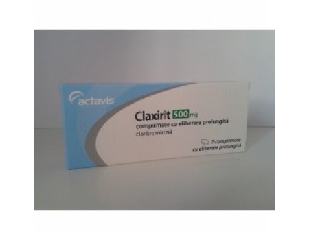 CLAXIRIT 500 mg. 7 tablets