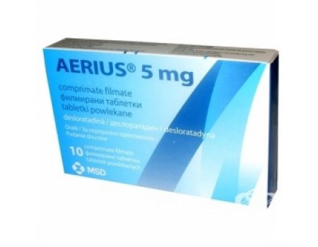 AERIUS 5 mg. 10 tablets