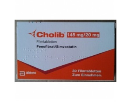 CHOLIB 145 mg. / 20 mg. 30 tablets