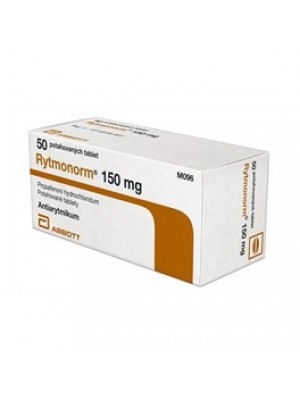 RYTMONORM 150 mg. 50 tablets