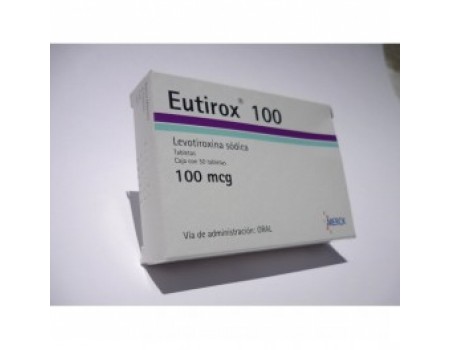 EUTIROX 100 mcg. 100 tablets