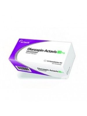 Olanzapine 10 mg. 30 tablets