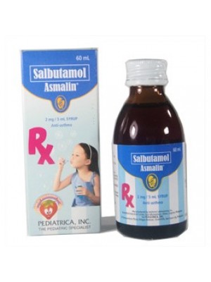 SALBUTAMOL syrup 0.04% 125 ml.