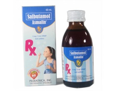 SALBUTAMOL syrup 0.04% 125 ml.