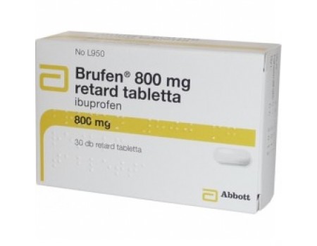 Brufen Retard 800 mg. 30 tablets