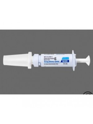 Diazepam rectal gel 10mg / 2.5ml