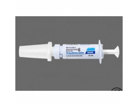 Diazepam rectal gel 10mg / 2.5ml