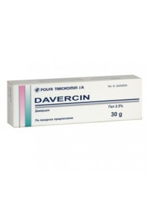 DAVERCIN gel 30 g.