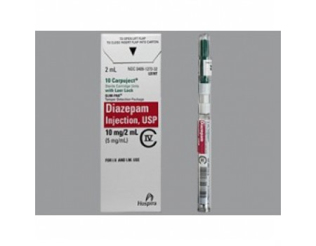 Diazepam 0.5% 2 ml. 10 ampoules