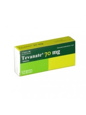 TEVANATE 70 mg. 4 tablets