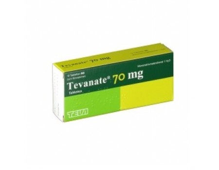 TEVANATE 70 mg. 4 tablets