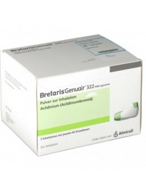Bretaris Genuair inhalation powder 322 mcg.