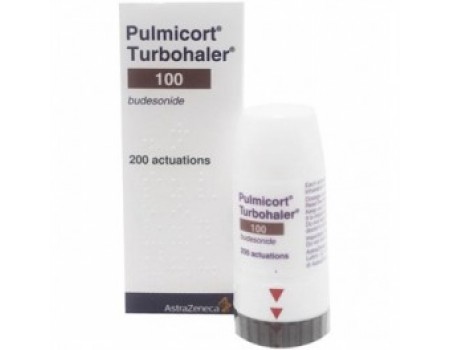 Pulmicort 100 mcg. 200 doses
