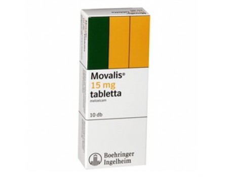 MOVALIS 15 mg. 10 tablets