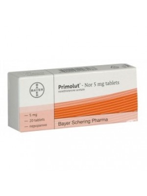 Primolut-Nor 5mg. 30 tablets