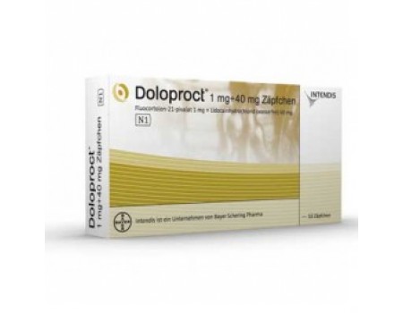 DOLOPROCT 10 suppositories