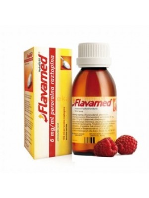 FLAVAMED syrup for children 15 mg. / 5 mg. 100 ml.