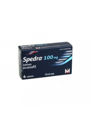 SPEDRA 100 mg. 4 tablets