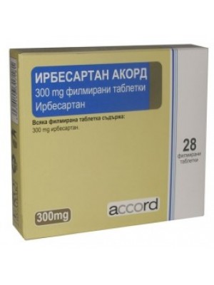 Irbesartan table. 300 mg. 28 tablets