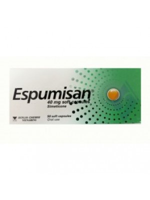 ESPUMISAN 40 mg. 50 capsules