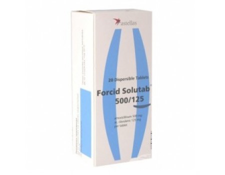 FORCID 500 mg. / 125 mg. 20 tablets