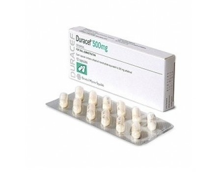 DURACEF 500 mg. 12 capsules