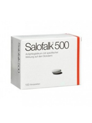 SALOFALK table. 500 mg. 100 table