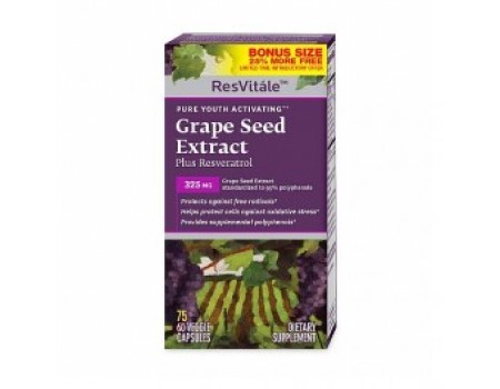Grapeseed extract resveratrol 60 capsules