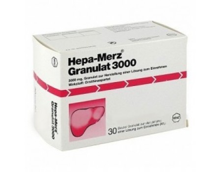 Hepa-Merz 3,000 mg. 30 tablets