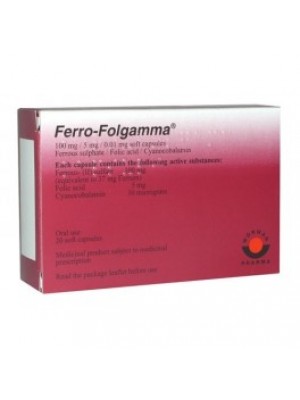 FERRO-FOLGAMMA 20 capsules