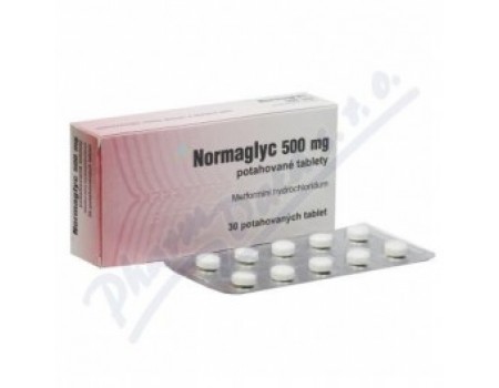 NORMAGLYC 500 mg. 90 tablets