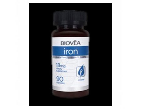 IRON 18 mg. 90 capsules