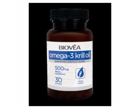 OMEGA - 3 KRILL 500 mg. 30 capsules