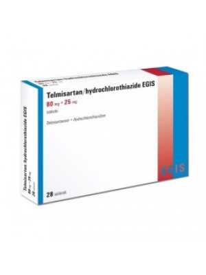 Telmisartan 80mg. / 25 mg. 28 tablets