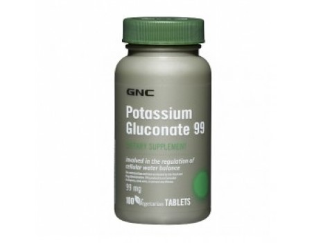 POTASSIUM Gluconate 99 mg. 100 capsules