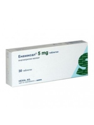 ENAHEXAL 5 mg. 30 tablets
