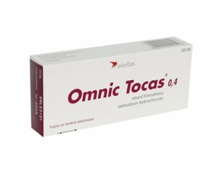 Omnic 0.4 mg. 30 capsules