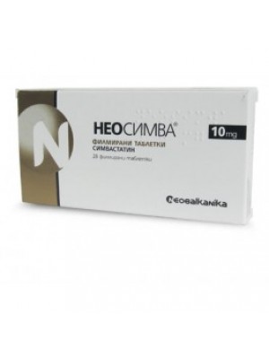 NEOSIMVA 10 mg. 28 tablets