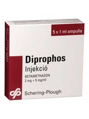 DIPROPHOS 7 mg. / 1 ml. 5 ampoules
