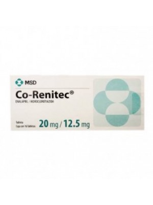 CO-RENITEC 20 mg. 28 tablets