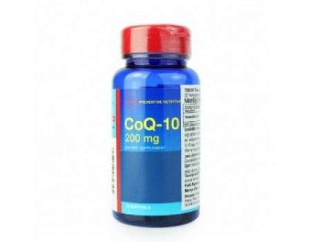 Coenzyme Q10 200 mg. 60 capsules