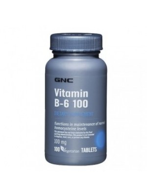 VITAMIN B6 100 mg. 100 capsules