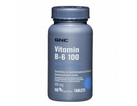 VITAMIN B6 100 mg. 100 capsules