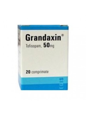 Grandaxin 50 mg. 20 tablets