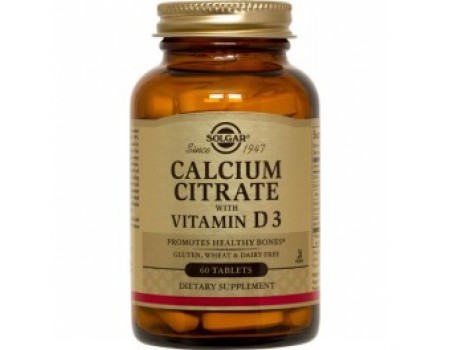 Calcium citrate with vitamin D 3 60 tablets
