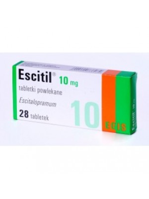 ESCITIL 10 mg. 28 tablets