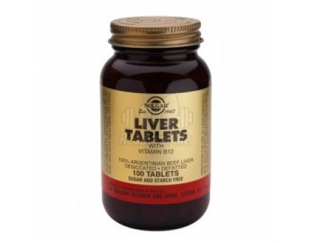 LIVER with Vitamin B12 100 tablets