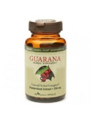 Guarana 250 mg. 100 capsules