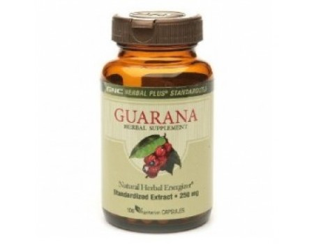 Guarana 250 mg. 100 capsules