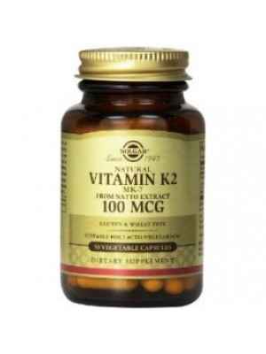 VITAMIN K2 100 mg. 50 capsules